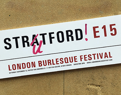 London Burlesque Festival Poster Series