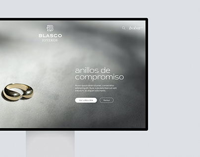 Blasco Joyeros · Web Design