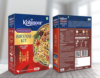 Kohinoor Biryani packaging