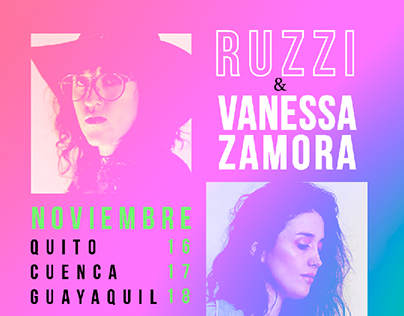 Ruzzi y Vanessa Zamora Tour