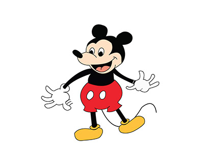 Mickey Mouse Cartoon sketch