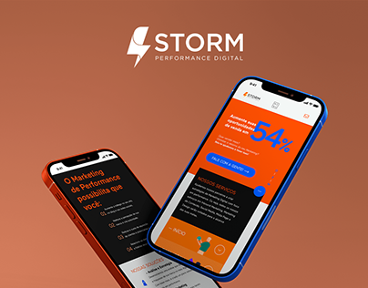 Storm - Landing Page
