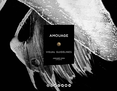 Project thumbnail - AMOUAGE Visual Guidelines