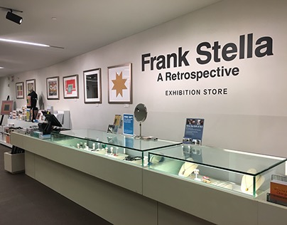 Frank Stella Exhibition Store Graphics and Products