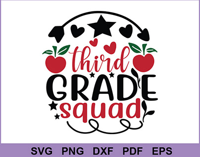 Third Grade SVG