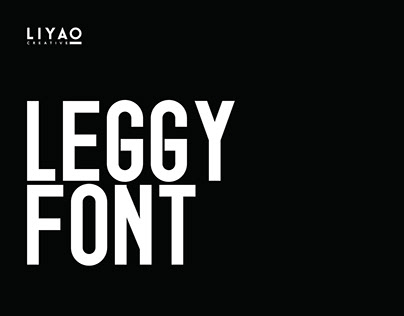 LEGGY Typeface – Sans Serif Variable Font