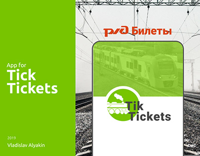 Mobile app for train tickets