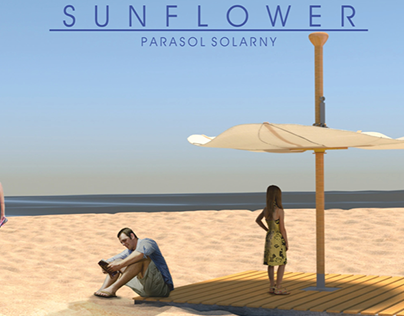Sunflower-Solar umbrella