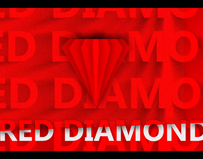 RED DIAMOND (KINECTIC TYPO)