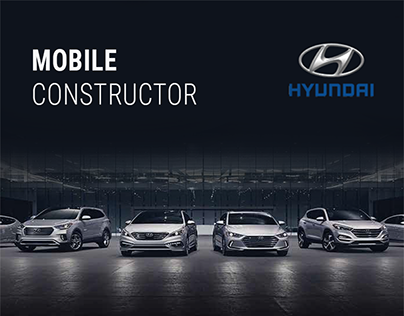 Hyundai. Mobile version. Redesign.