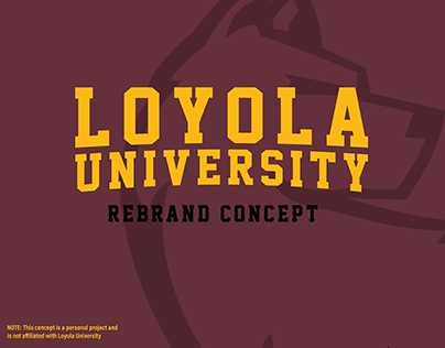 Loyola Chicago Rebrand Concept