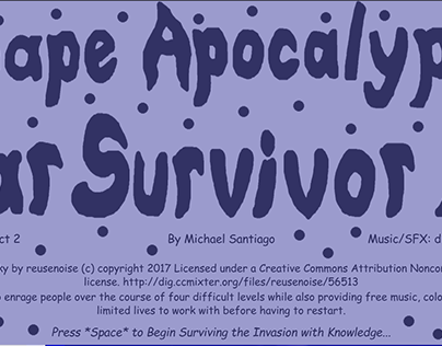 Shape Apocalypse - Car Survivor X by Michael Santiago