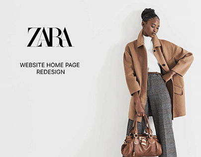 ZARA Website Homepage Redesign