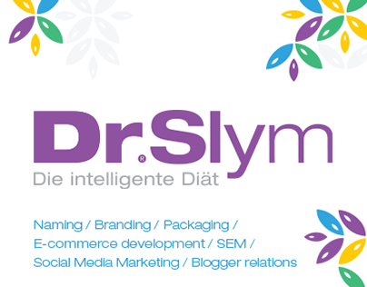 DrSlym branding, e-commerce and social media promotion
