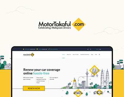 MotorTakaful - Website Revamp