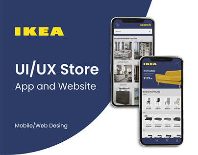 IKEA - UI UX Design Web Mobile App