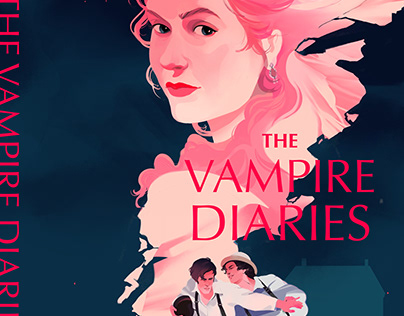 The Vampire Diaries Book design