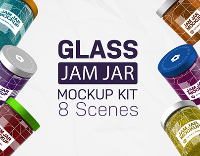Glass Jam Jar Kit