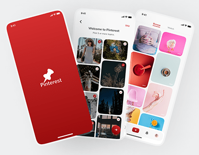 Pinterest app redesign