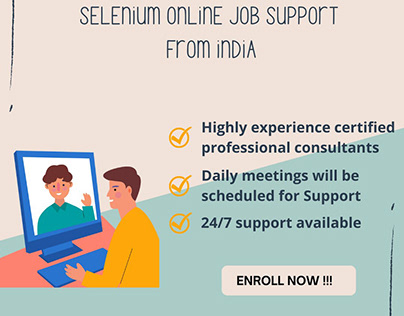 Leading Selenium Online Job Support from India