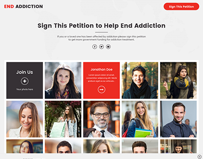Petition Page Design