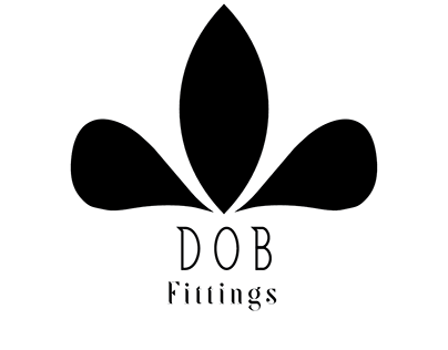DOB Fittings Fashion Brand Logo Design
