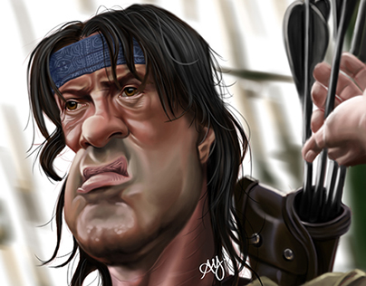 Sylvester Stallone (Rambo)...