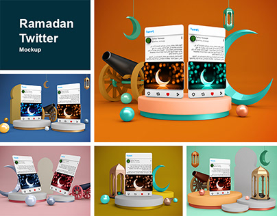 Ramadan Twitter Mockup