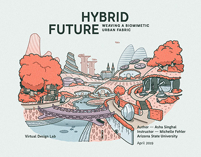 Hybrid Future | Cover Illustration + Infographic