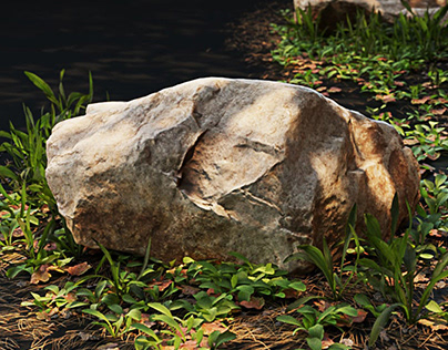 3D-scanned free stones