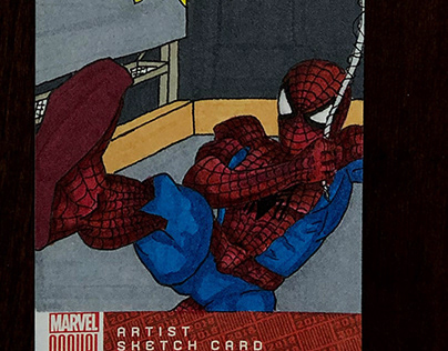 2018-2019 marvel annual sketch cards
