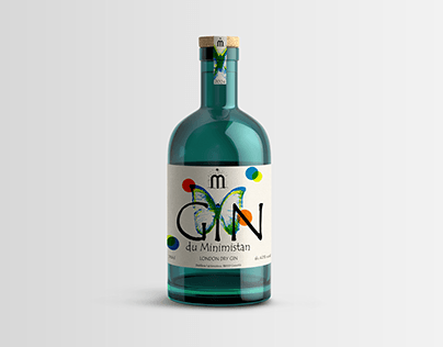 Design bottle GIN