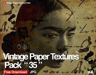 Free Vintage Paper Textures Pack