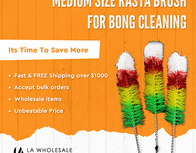 Buy Medium Size Rasta Brush in New York