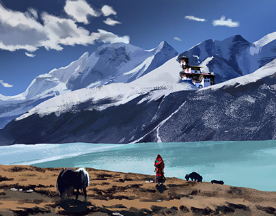 Tibet view