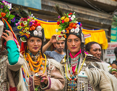 Ladakh festival (West Tibet, India)