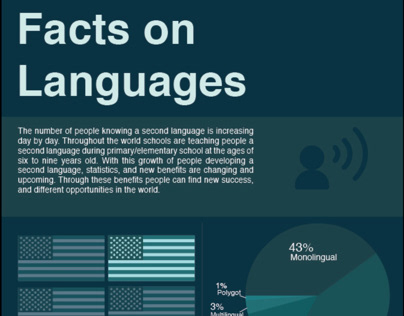 Infographic on Languages