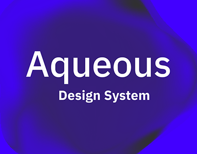 Aqueous Design System || Atomic Design