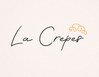 La Crepes | Logo design | Restaurant design