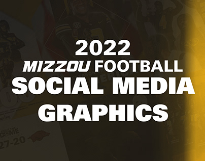 2022 Mizzou Football Social Graphics