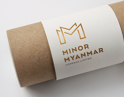Minor Myanmar Co., LTD Logo and Corporate Identity