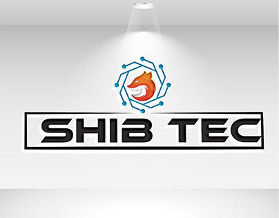 shib tech logo design