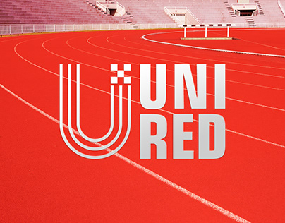 Unired Track Sport Logo Brand & The Equipments