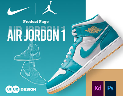 Air Jordon 1 - Product Page UI/UX