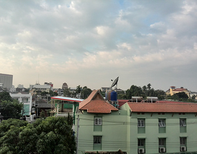 Roofs in Vientiane
