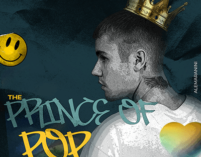Poster: Justin Bieber "The Prince of Pop"