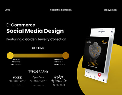 E-Commerce Social Media Design