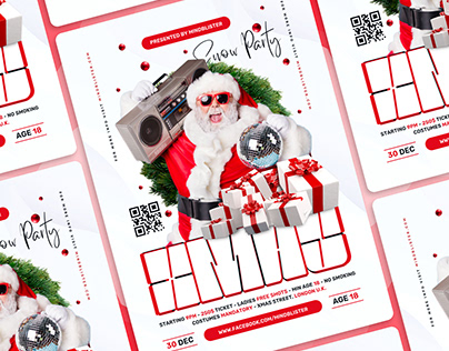 CANVA - Christmas Flyer/Poster/Invitation Template