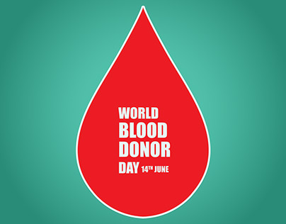 World blood donor day vector graphics for free download