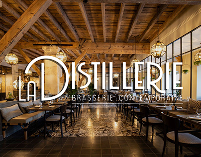 La Distillerie - Brasserie - Branding